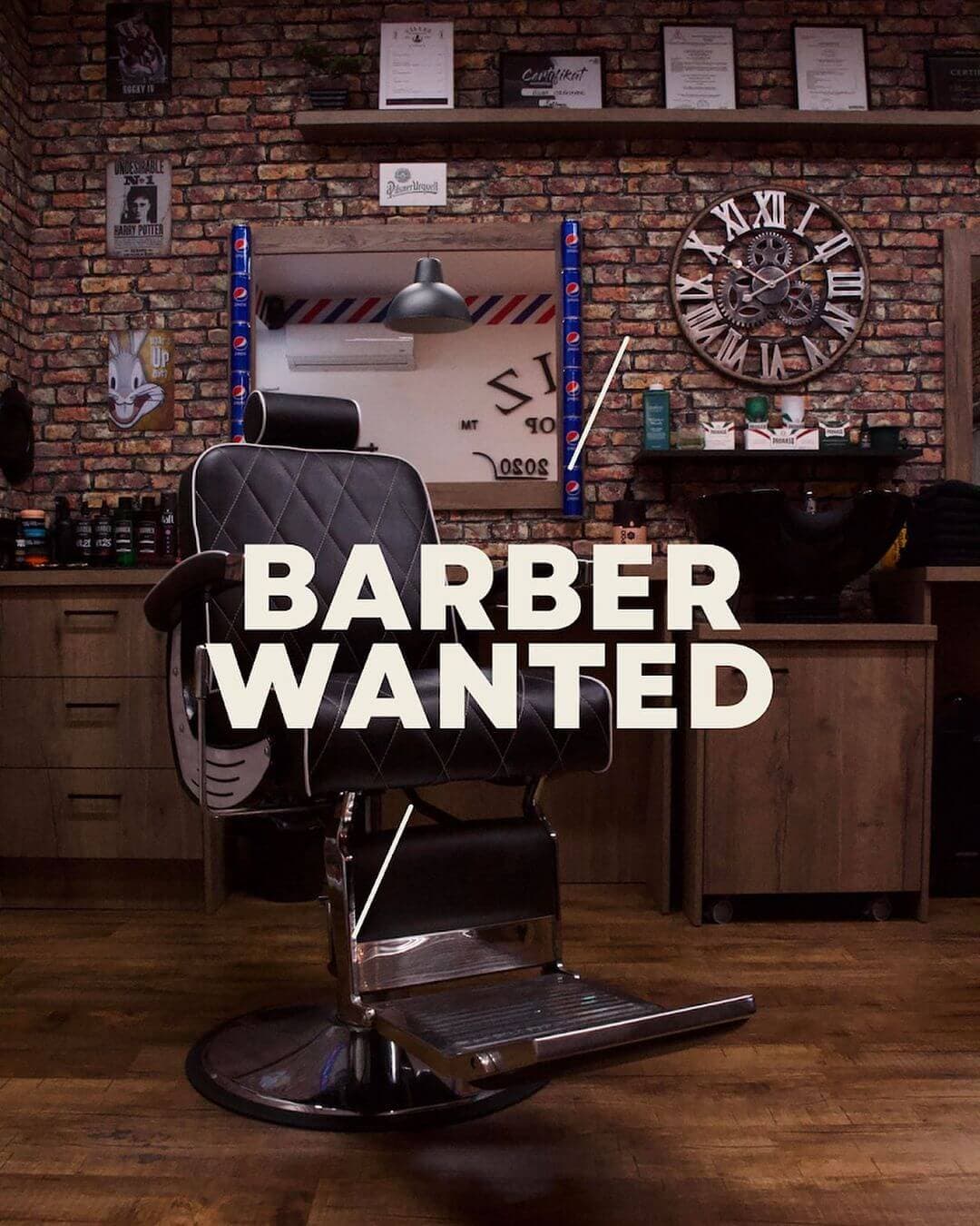 Barber wanted