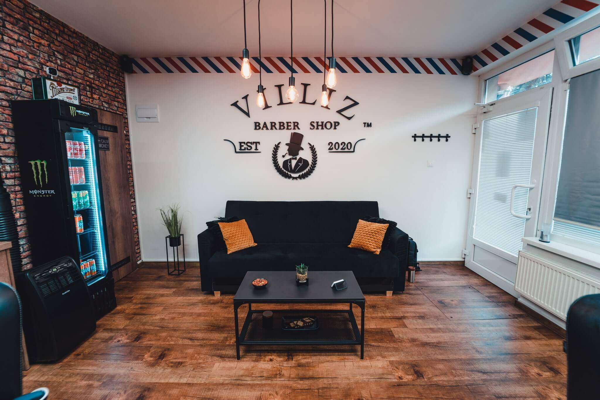 Villiz Barbershop atmosféra